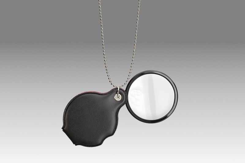 Kapesní lupa v pouzdře - LCH 8850GN2 - D 089A